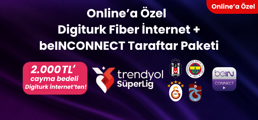 Digitürk İnternetli Eğlencenin ve Avrupanın Yıldızı (Kutusuz)